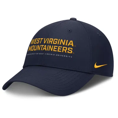 Nike West Virginia On-field Club Gameday  Men's Dri-fit College Adjustable Hat