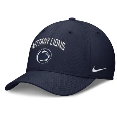 Nike Penn State On-field Rise Swoosh  Men's Dri-fit College Hat