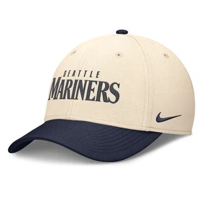 Nike Seattle Mariners Statement Rise Swoosh  Men's Dri-fit Mlb Hat