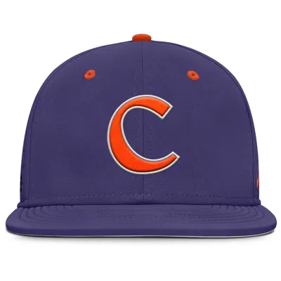 Nike Clemson Tigers Dugout True Menâs  Men's Dri-fit College Fitted Hat