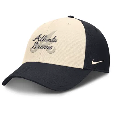 Nike Atlanta Braves Statement Club  Men's Dri-fit Mlb Adjustable Hat