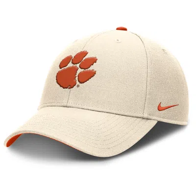 Nike Clemson Primetime Rise  Men's Dri-fit College Trucker Adjustable Hat