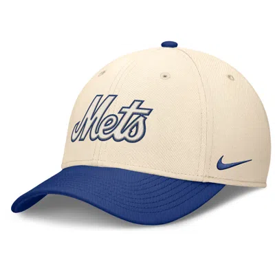 Nike New York Mets Statement Rise Swoosh  Men's Dri-fit Mlb Hat