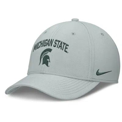 Nike Michigan State On-field Rise Swoosh  Men's Dri-fit College Hat