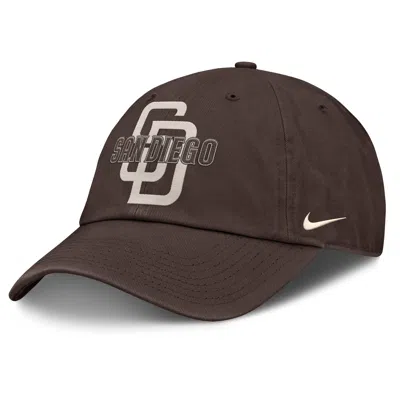 Nike San Diego Padres Statement Club Menâs  Men's Mlb Adjustable Hat