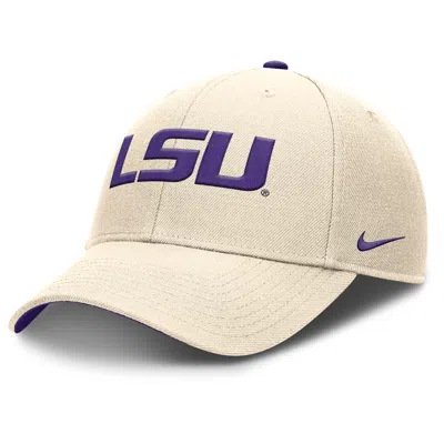 Nike Lsu Primetime Rise  Men's Dri-fit College Trucker Adjustable Hat