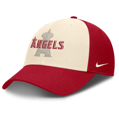 Nike Los Angeles Angels Statement Club  Men's Dri-fit Mlb Adjustable Hat