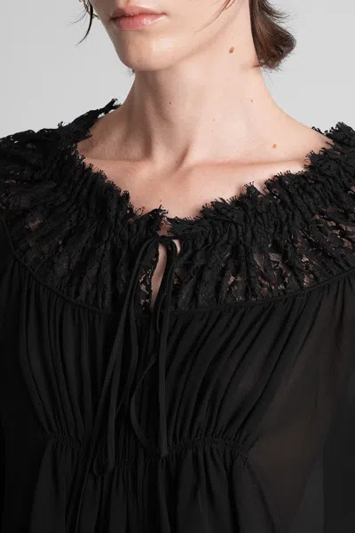 Chloé Topwear In Black Silk