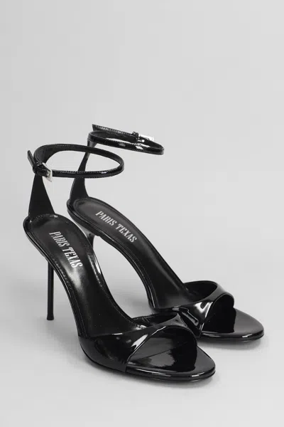 Paris Texas Lidia Sandal 90 Sandals In Black Patent Leather