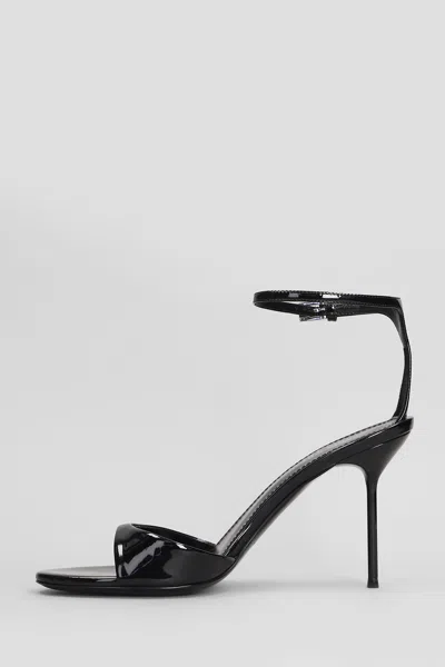 Paris Texas Lidia Sandal 90 Sandals In Black Patent Leather