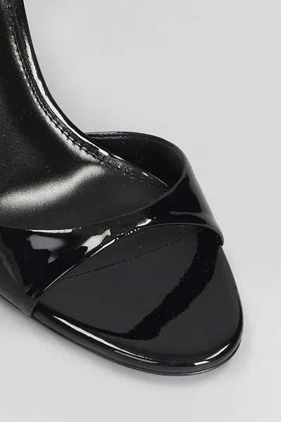 Paris Texas Lidia Sandal 90 Sandals In Black Patent Leather