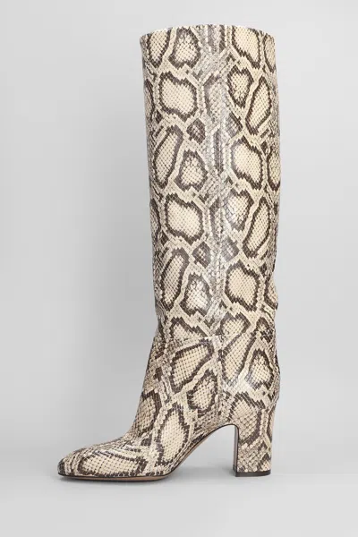Paris Texas Lavinia Boot 75 High Heels Boots In Python Print Leather