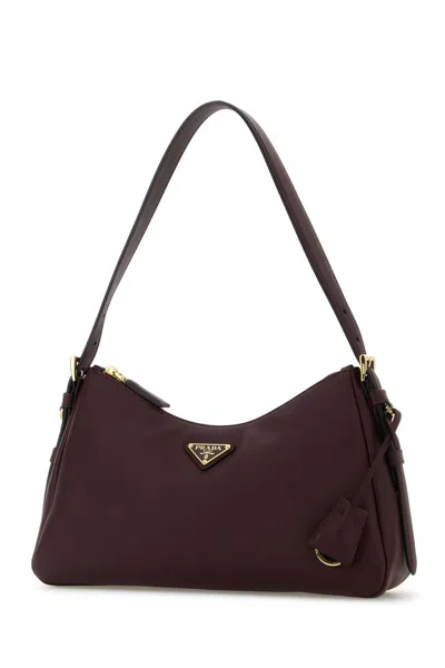 Prada Medium Aimee Shoulder Bag In Leather