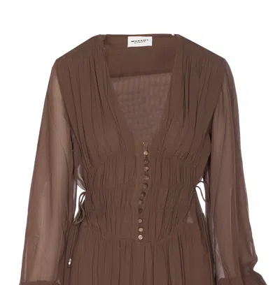 Isabel Marant Étoile Isabel Marant Etoile Women Briane Dress In Brown