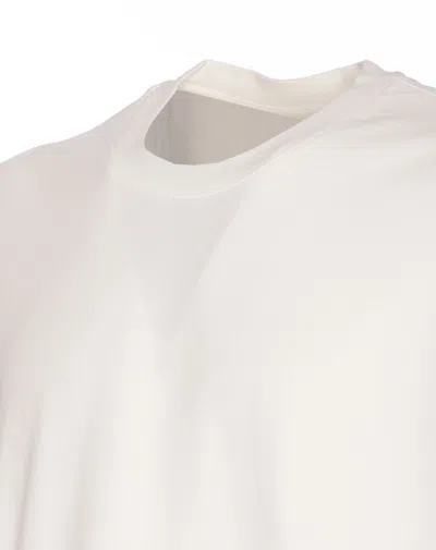 Y-3 Crewneck Graphic Print Oversize Short Sleeve T-shirt In White
