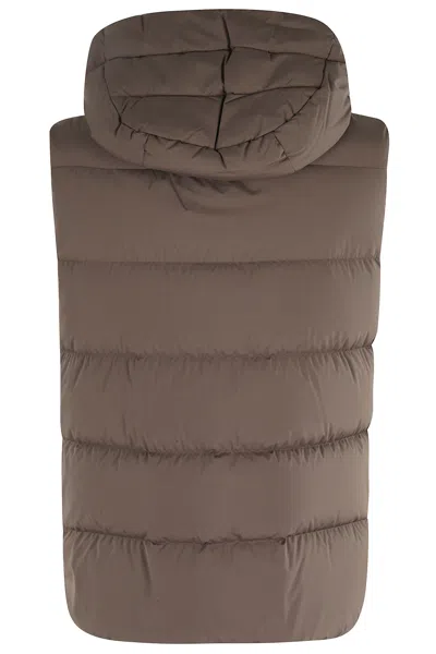 Moorer Fire Skt Vest In Brown