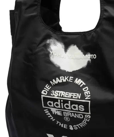 Y-3 Rectangular Shape Tote Bag With 2 Handles In Black