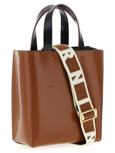 Marni Museo Mini Handbag In Green