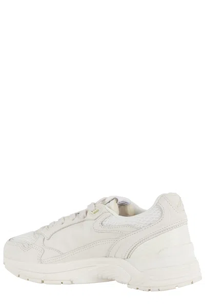 Autry White Leather And Mesh Hyperway Sneakers