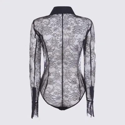 Blumarine Black Lace Bodysuit