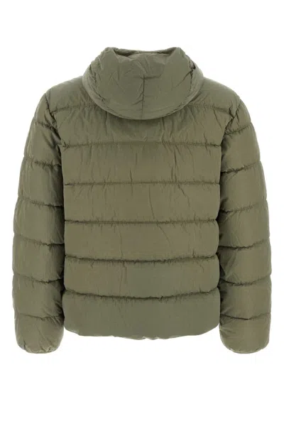 C.p. Company C.p.company Sage Green Nylon Down Jacket