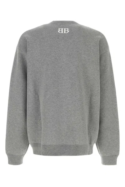 Balenciaga Crewneck Sweater 818422t3368 1380 In Gray