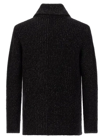Brunello Cucinelli Double-breasted Cashmere And Silk Blend Cardigan