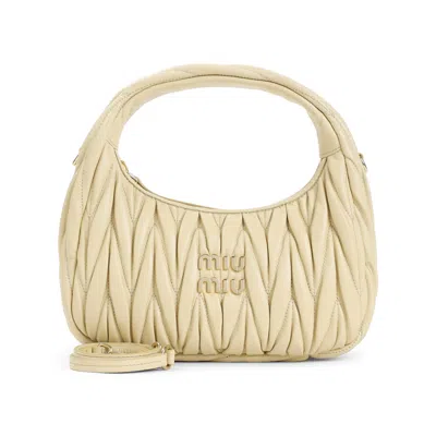 Miu Miu Lamb Leather Handbag