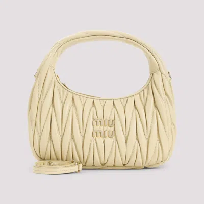 Miu Miu Lamb Leather Handbag