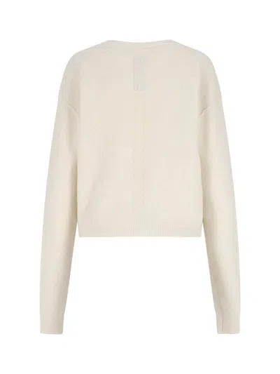 Rick Owens Cashmere Sweater In Neutral