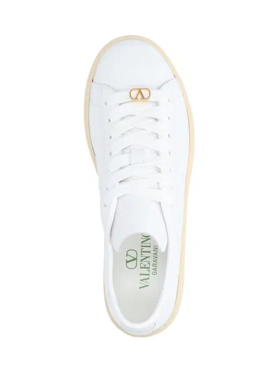 Valentino Sneaker |  Garavani Royco | Vitello Nappato/vlogo/rs Sneakers White