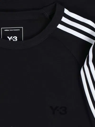 Y-3 Logo T-shirt In Black
