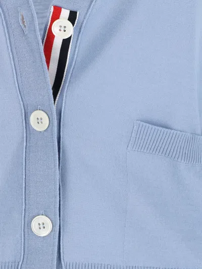 Thom Browne Virgin Wool Cardigan 4-bar