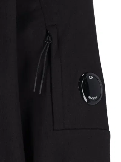 C.p. Company Cp Company Diagonal Raised Fleece Crew Neck Lens Sweatshirt