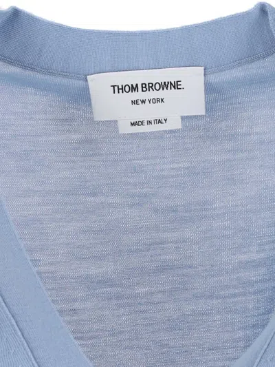 Thom Browne Virgin Wool Cardigan 4-bar