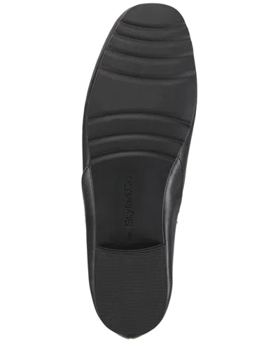 Style & Co Women's Ashtonn Flats, Exclusively At Macy's In Black