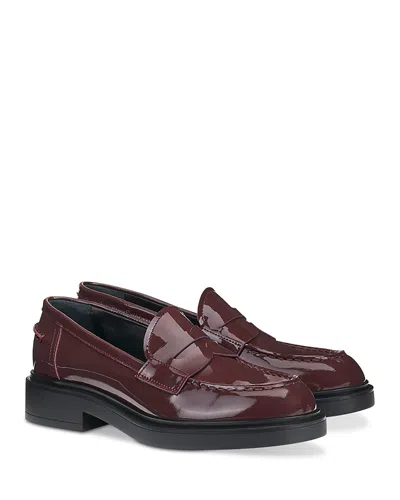 Agl Attilio Giusti Leombruni Women's Loira Bordeaux Loafer Flats