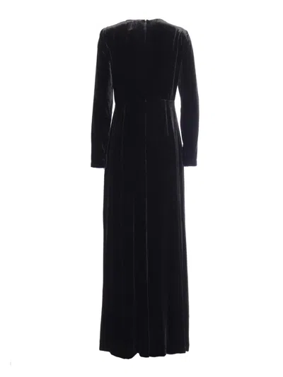 Max Mara Studio Midi Dress In Black