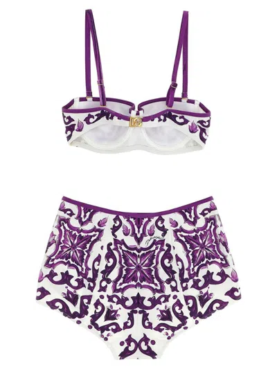 Dolce & Gabbana 'maiolica' Print Bikini