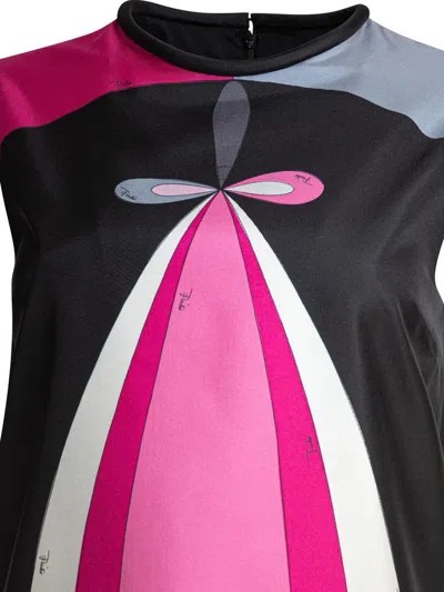 Pucci Maddalena Print Silk Dress