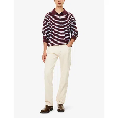 7 For All Mankind Ens Twist Modern Straight-leg Denim Jeans Sunfaded Sand In Neutral