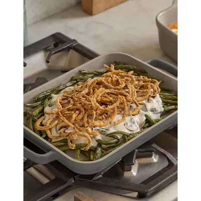 Our Place Mini Aluminium Griddle Pan Char In Green