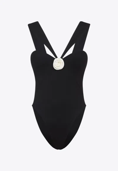 La Reveche Sahar One-piece Swimsuit In Black