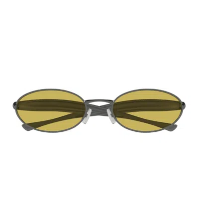 Bottega Veneta Bv1386s Linea Signature Icons 002 Ruthenium Yellow Sunglasses