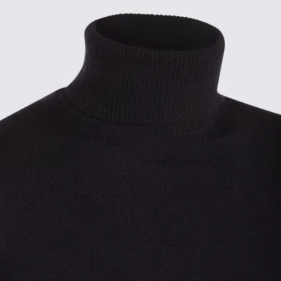 Malo Ribbed Turtleneck Sweater Long Sleeves