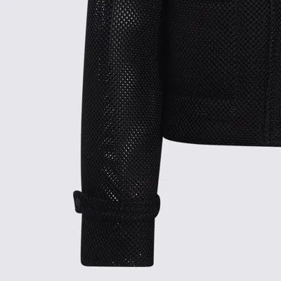 Max Mara Black Casual Jacket In Black