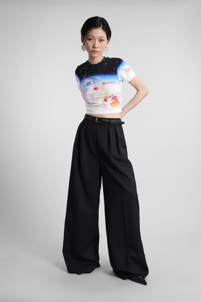 Casablanca Galactic Connection Crew Neck T-shirt In Multi
