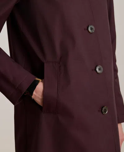 Ralph Lauren Womens Hooded A-line Raincoat