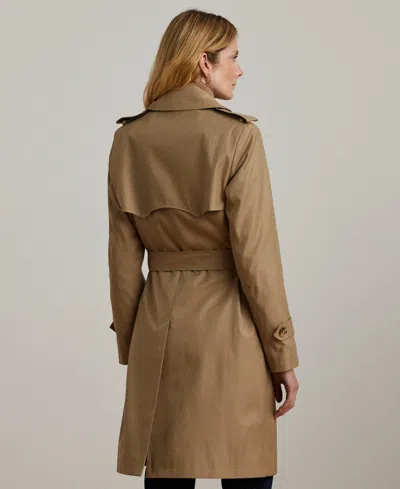 Ralph Lauren Women's Belted Water-resistant Trench Coat