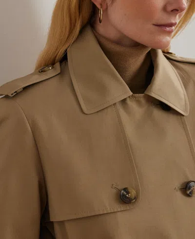 Ralph Lauren Women's Belted Water-resistant Trench Coat
